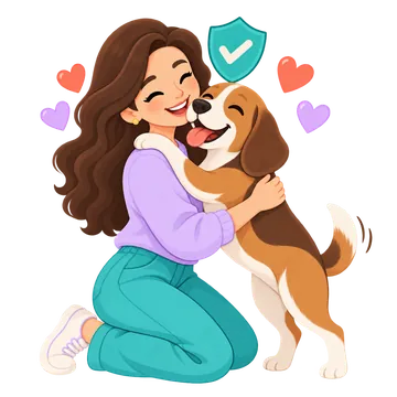 Reencuentro seguro con el perro